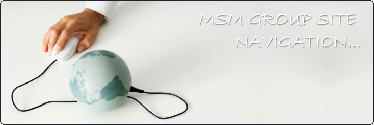 MSM Group Site Navigation